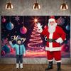 Merry Christmas Banner Holiday Decorative Winter Festive Background Xmas Display Festive Design Holiday Event Backdrop For Home