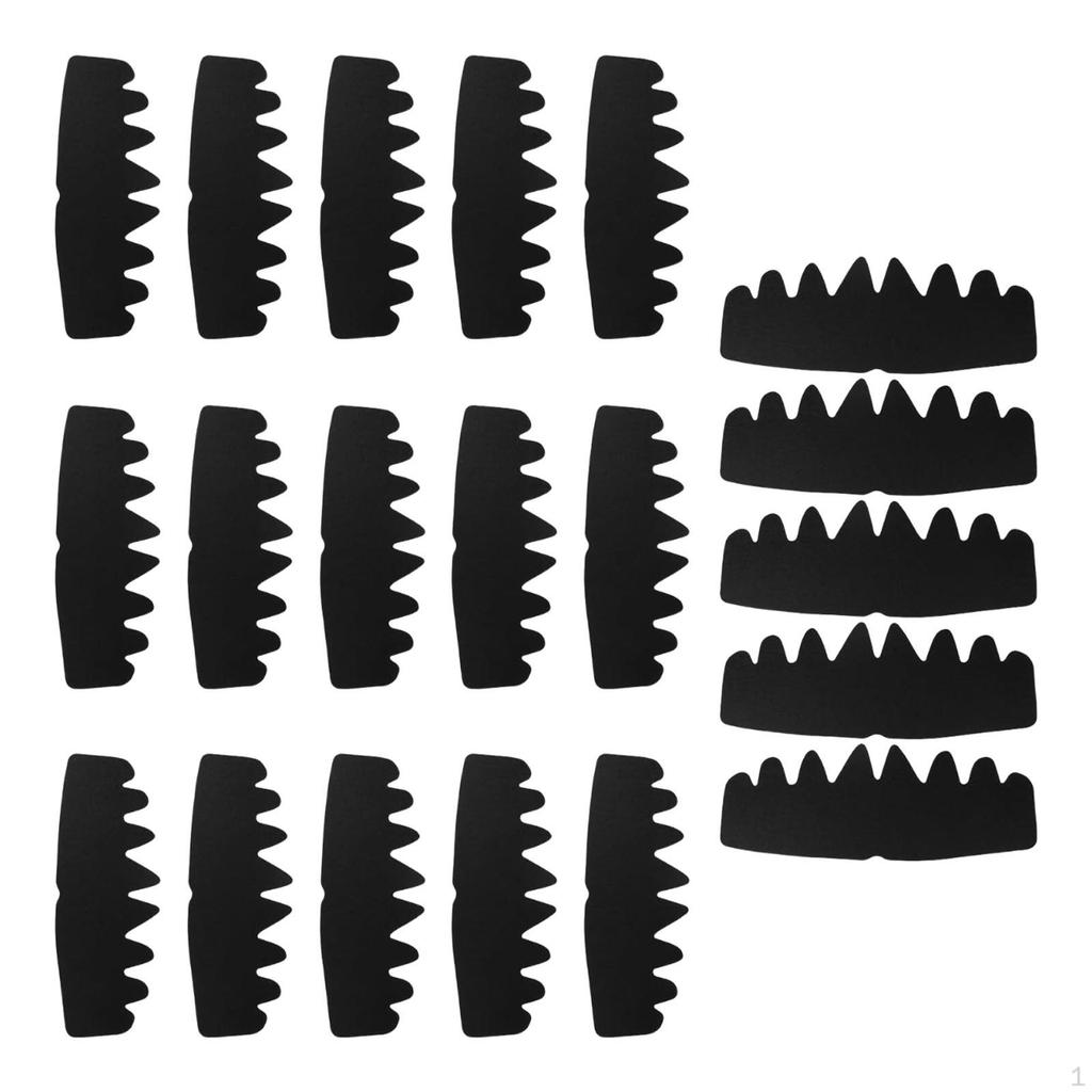 20 Count Baseball Cap Shape Retainers for Easy Use