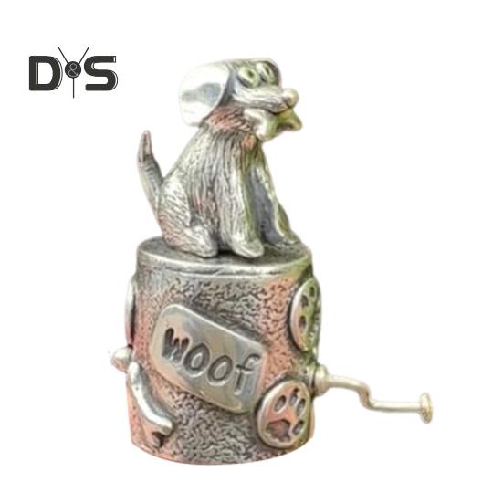 

Заводной серебристый автомат для цыплят, заводная собака, медуза, игрушка, украшение для рабочего стола, для детей и взрослых, пасхальное яйцо, охота, корзина, наполнитель, подарок B