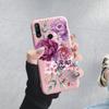 Love Heart Leopard Plant Rose Pattern Phone Case For Huawei P30 P20 Lite Y6 Y7 2019 Pro Honor 9X 20 Daisy Shockproof Soft Cover