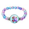 Braccialetto Casa delle Bambole Gabby Braccialetto Colorato Fashion con Perline di Vetro Cartone Animato Anime Gioielli Accessori Regalo di Compleanno per Bambini Ragazze