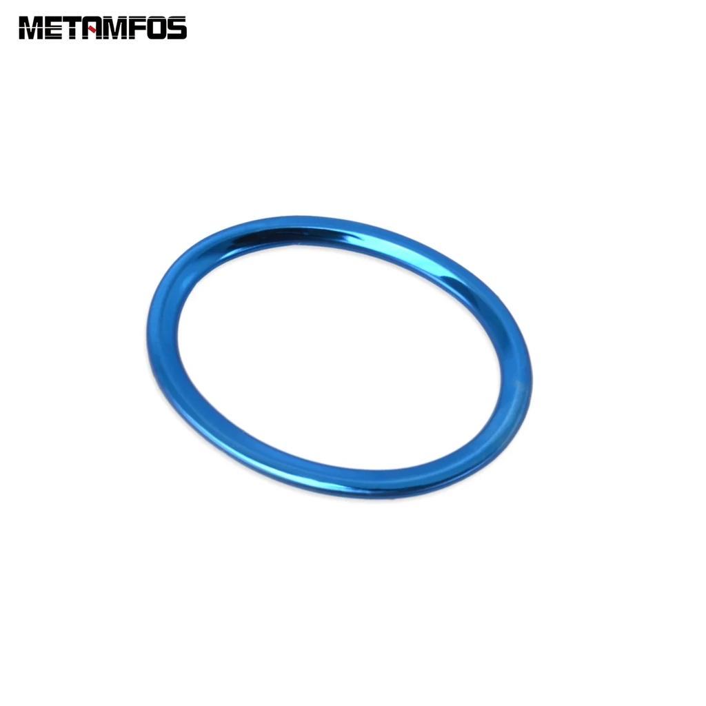 For Toyota Camry 2018      Stainless Steel Steering Wheel Cover Molding Trim Ring Frame Interior Accessories