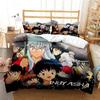 3D Printed Inuyasha Anime Sesshoumaru Bedding Set for Boys Girls Duvet Cover Twin Queen King Full Single Double Sizes
