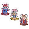 13cm Peking Opera Character MU Guiying Doll Chinese Statue Decorative Tabletop Ornament for Indoor Space Decor Multipurpose