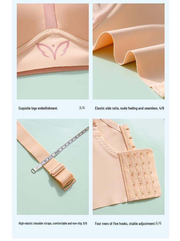 Seamless Full Coverage Lift & Support Plus Size Bra