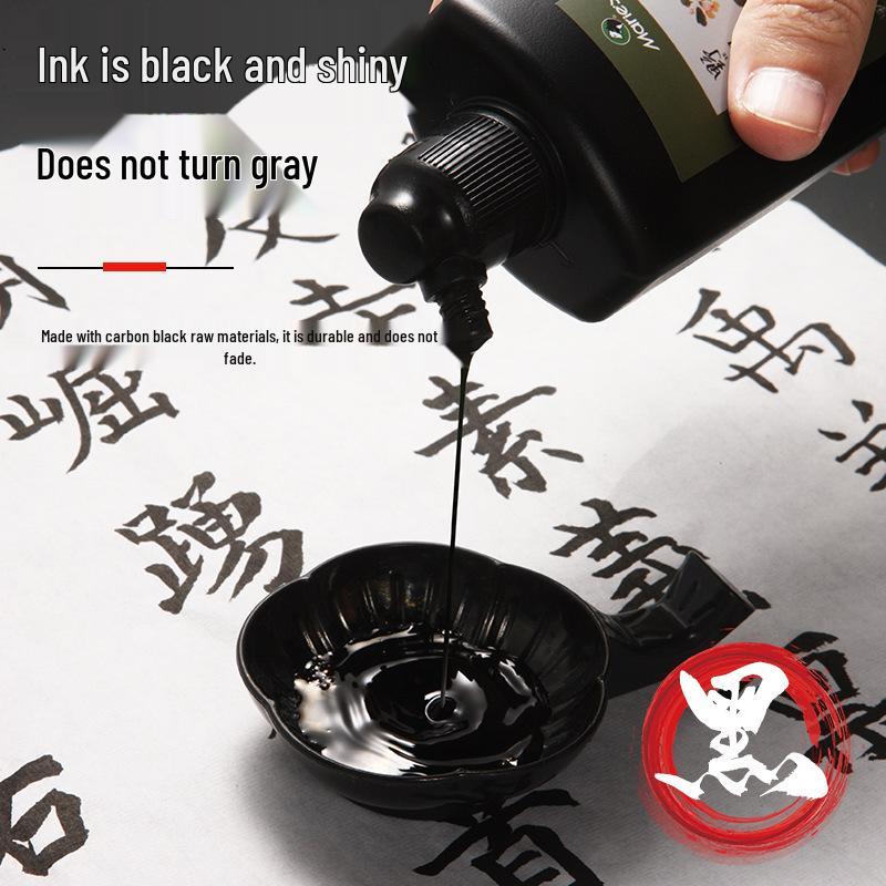 Chinese Painting Mali 500g Calligraphy Ink Four Treasures Of Study Large Capacity 100g Practice Brush Oil Smoke Ink