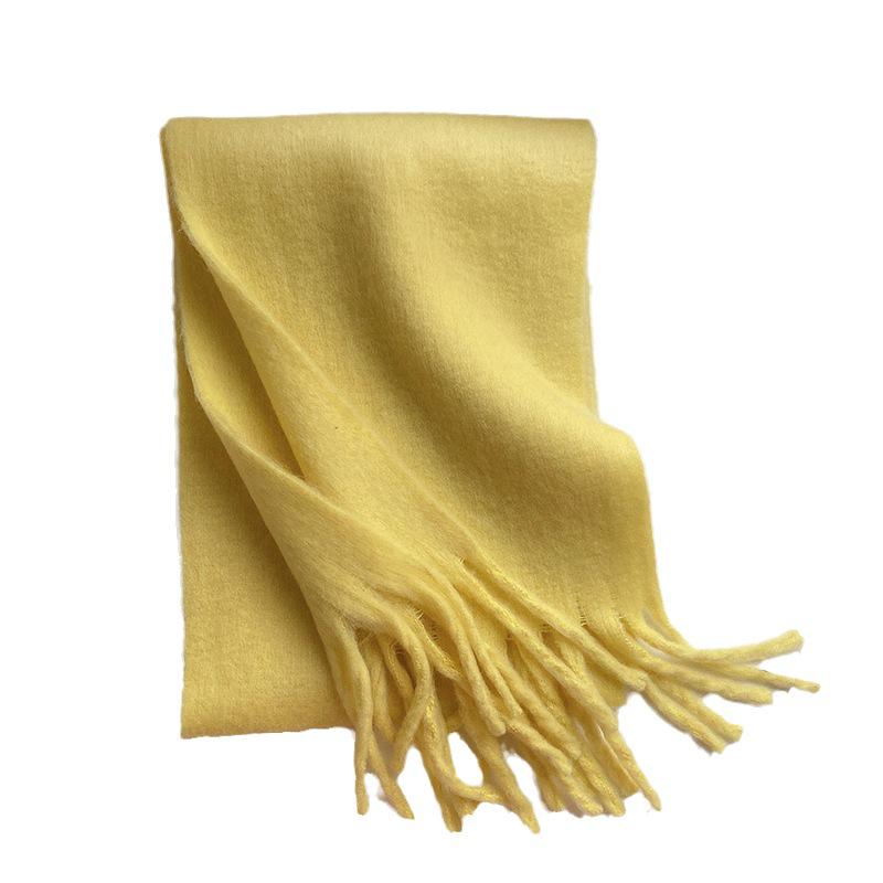 2025 Versatile Women's Korean-Style Cashmere Scarf for Autumn/Winter
