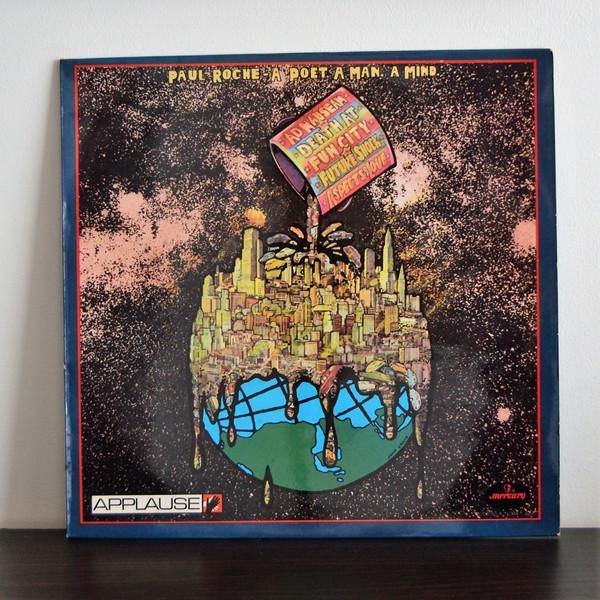 

LP Record PAUL ROCHE Ad Nauseum Or Death At Fun City Or 6430400 Mercury 1971 UK Music Others Used