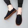 Outdoor Men Comfortable Soft Soled Non Slip Casual Handmade Shoes Fashion Brand Men Breathable and Wear-resistant Driving Shoes