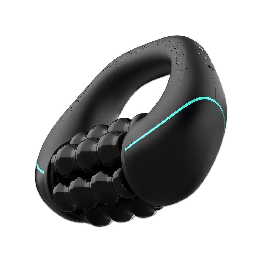 Massaggiatore Percussivo Elettrico Rotante 3 Velocità Rotazione Portatile Strumento di Rilassamento per Tutto il Corpo Accessorio Fitness Post Allenamento Fornitura di Attrezzature
