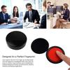 Waterproof Mini Fingerprint Ink Pad Clear Stamping Signing Ink Pad Red Stamp Pad  Contract