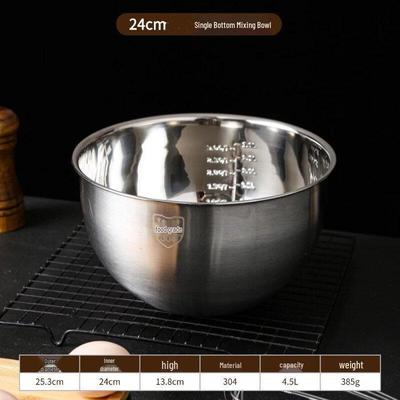 Ru Han Stainless Steel Baking & Mixing Bowls