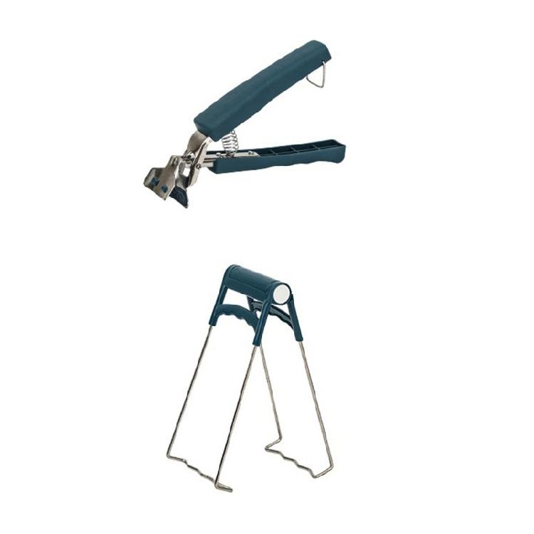 Heat Resistant Bowl Spoon Dish Clamp Pot Pan Gripper Anti-scalding Clip Nonslip Hot Dish Plate Bowl Clip Tongs