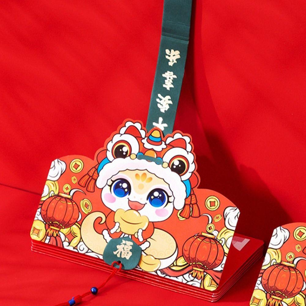 Chinese New Year Lucky Envelopes Traditional Red Packet  Kids Gift