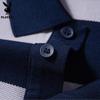 PLAYBOY Men's Striped Cotton Blend Polo T-Shirt