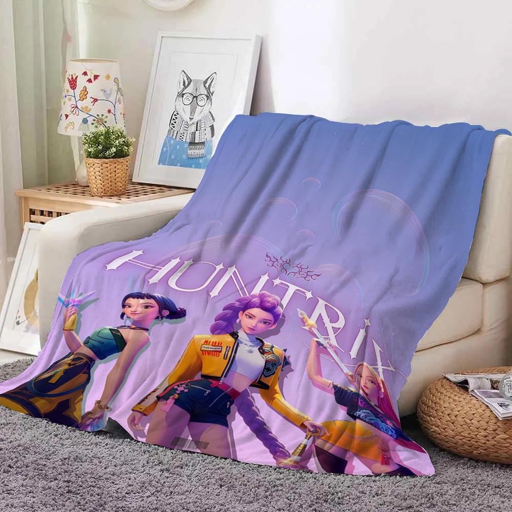 KPop Demon Hunters Symphony animation on the blanket: the intertwined beauty of characters and scenes keeps warm and warm