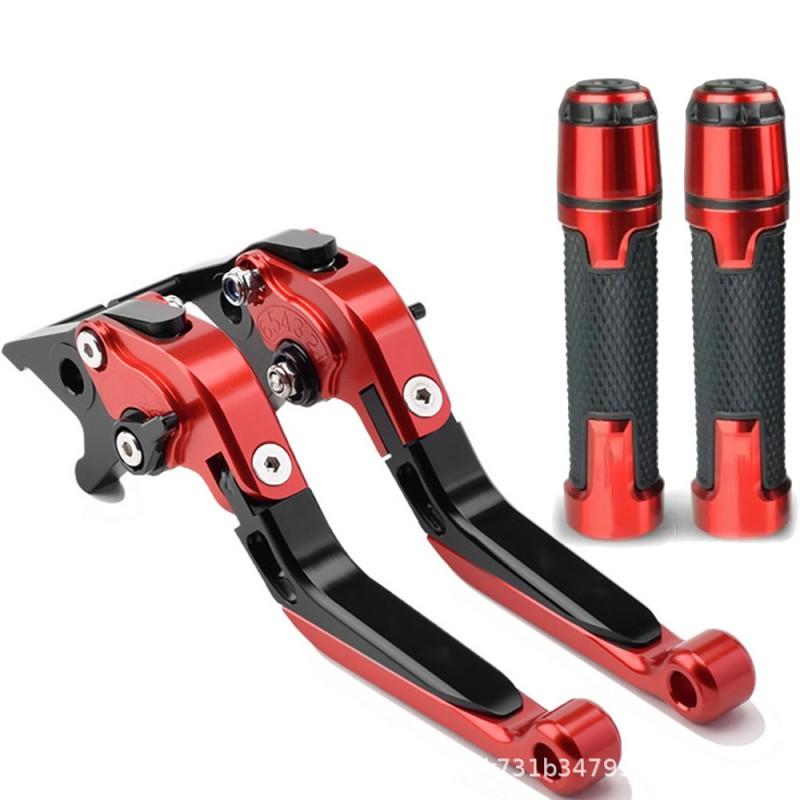 CNC Aluminum Brake Clutch Lever Handlebar Grips Honda CB160F CB190R Motorcycle Aftermarket Upgrade
