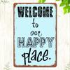 Retro Tin Metal Signs Decor Wall Art Vintage Plaque For Home Office Garage