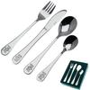 Children'S Cutlery Set Steel Spoon Fork Knife Spoon 4 Electric Set