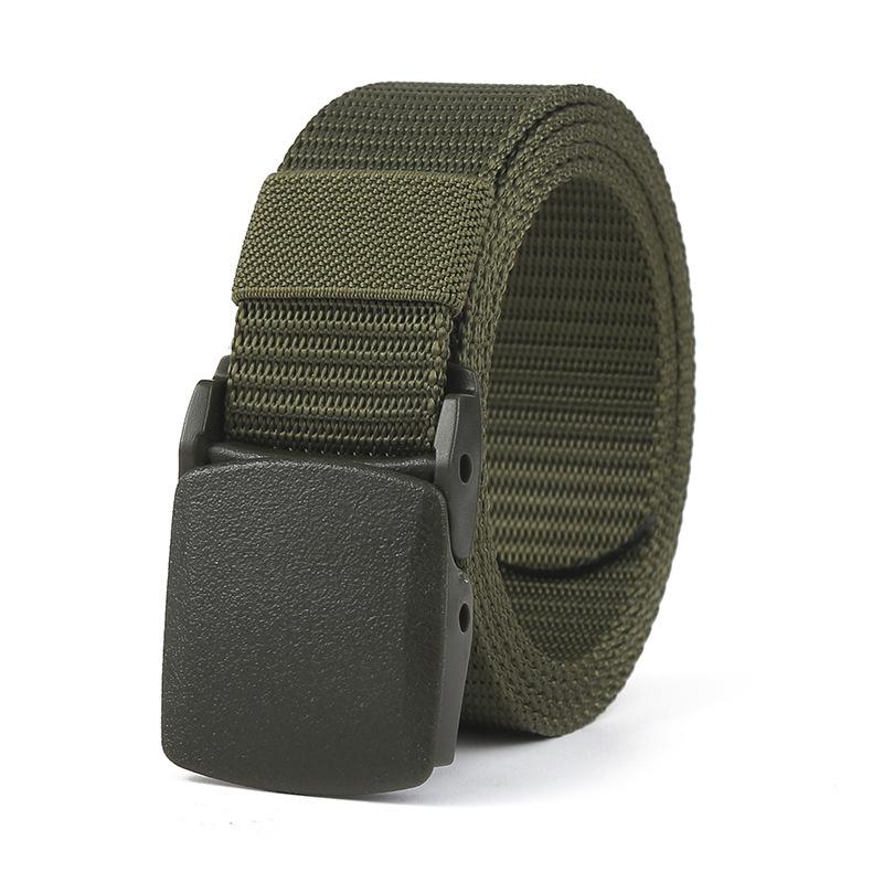 

Нейлоновый тактический ремень, мужской неметаллический спортивный ремень для занятий спортом на открытом воздухе, студенческий военный тренировочный холст 120cm