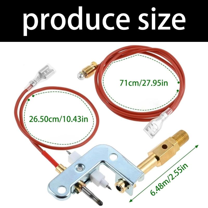 Quick Warmth Pilots Assembly F273401 73404 for Portable Propane Heaters Reduces Fuels Costs Perfect for Camping and Work