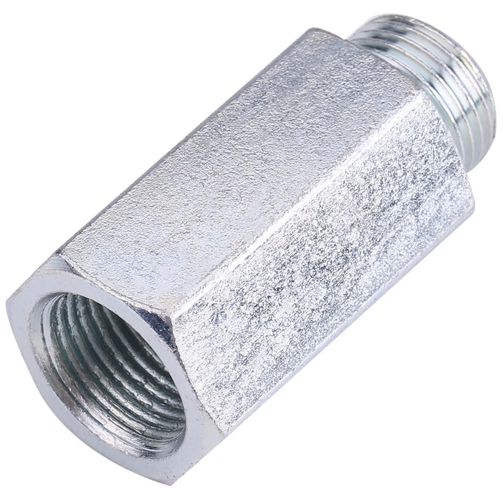 Stainless Steel Lambda O2 Oxygen Sensor Extender Spacer for Decat Hydrogen M18x1.5