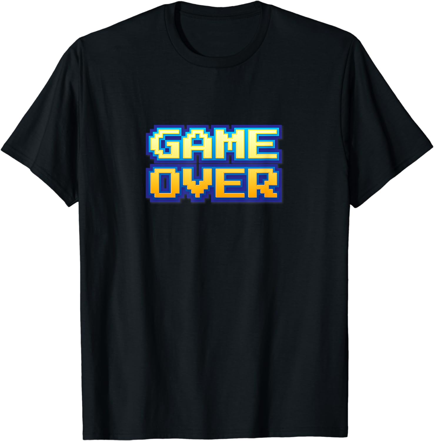 

Game Over Vintage Retro Video Game Arcade 80s 90s T-Shirt Vintage Clothes Tops Shirts for Men Graphic T Shirts Ropa Hombre 4XL