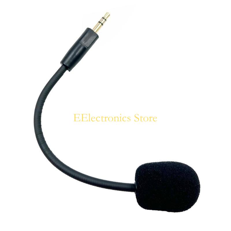 B03C Replacement Microphone for Hyper X Cloud Orbit S Noise Cancelling Gaming Headsets 3.5mm Detachable Mic