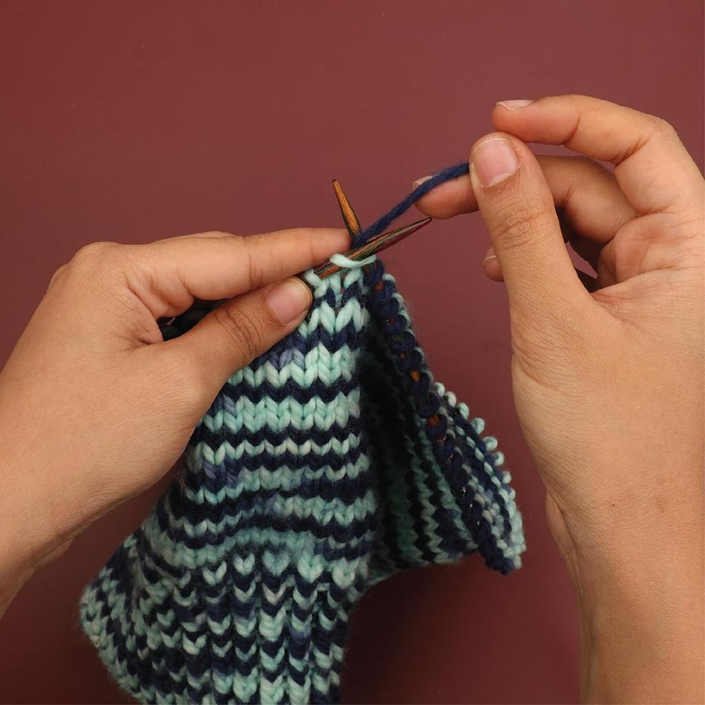 KnitPro Symphony Wood Interchangeable Circular New Deluxe Set with Rotating Cable Hand Knitting Needles, (20661) [KN] Knitting,