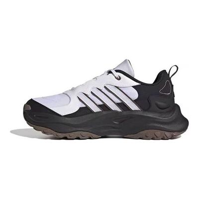 Maxxwavy Versatil Talpă Groasă Absorbție Șoc Ușori Pantofi de Alergare Low Top Unisex Pantofi de Alergare Alb Negru IF8752