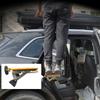 Universal Car Door Step Aluminum Zinc Zinc Alloy Lock Hook Foot Pedal Car Roof Rack Step  Rooftop Access
