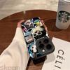 Cute Cool Cartoon Sunglasses Cat Rabbit Phone Case For Samsung Galaxy A35 A54 A55 S25 S24 S23 S22 S21 S20 Ultra Plus FE Cover