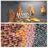 [FRANCK ROSSINI] Italian LIFE (MASINI) calfskin leather wallet, featured in Weekly Bunshun magazine. Align women's long wallet, enamel, multi-color, b