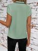 2026 Women's Elegant Tie-up Ruffle Sleeve Shirt Top