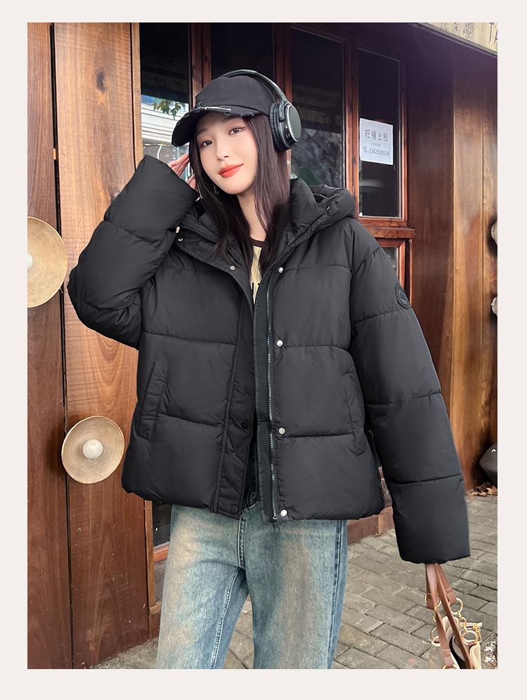 Women’s Short Hooded Windproof Thicken Warm Winter Jacket 4 Colors