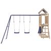 Solid Wood Play Tower Pine