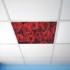 Red Rose Sea Bedroom Living Room Ceiling Home Background Beautification Wall Stickers
