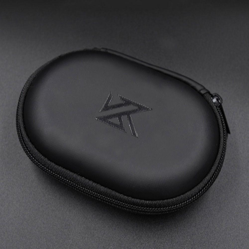 Oval Oval Cortical Earbuds Case PU Oval Cortical Headphone Box Oval Cortical Wired Bag Gift