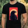 Herren Krähe Sonnenbrille Baumwoll T-Shirt Größe XS bis 5XL-