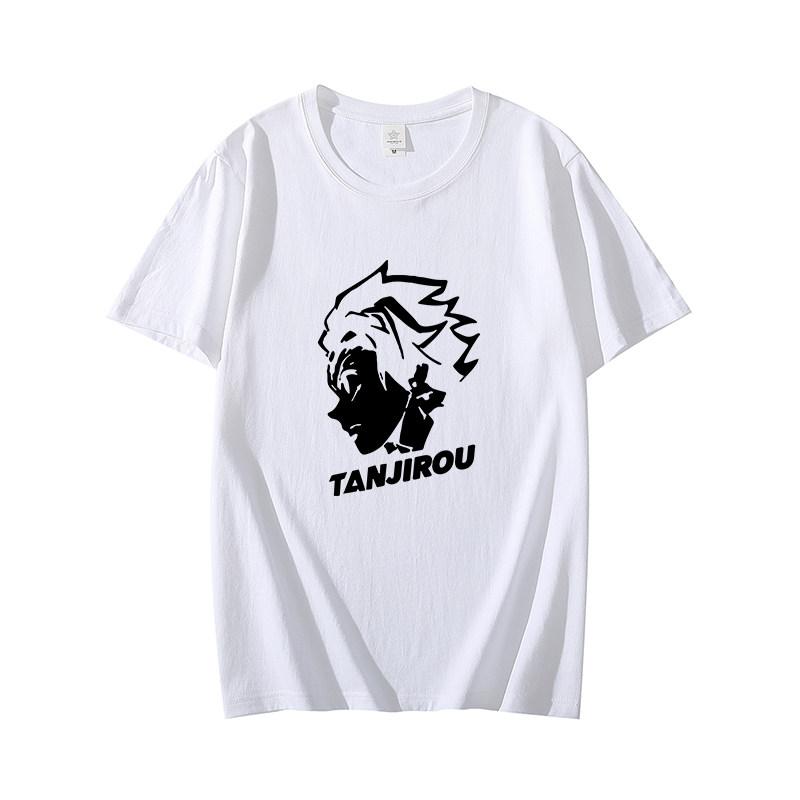 Demon Slayer Tanjiro Kamado Kimetsu No Yaiba Anime T Shirt Men Women Casual Short Sleeve Cotton Tee Tops