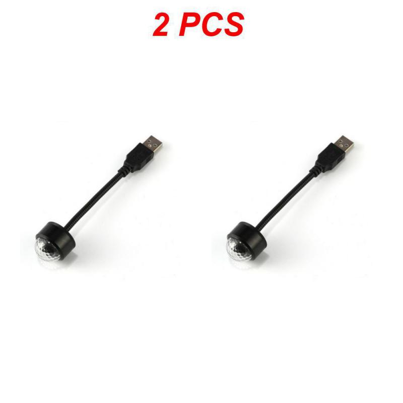 

2/3/4 шт. Проекционный свет Full Star Projection Ambient Light Universal Romantic Led Car Interior Accessories