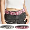 Korean Style Retro Y2k Belt Harajuku Trouser Decoration Fashion Leopard Print Belt  Lady