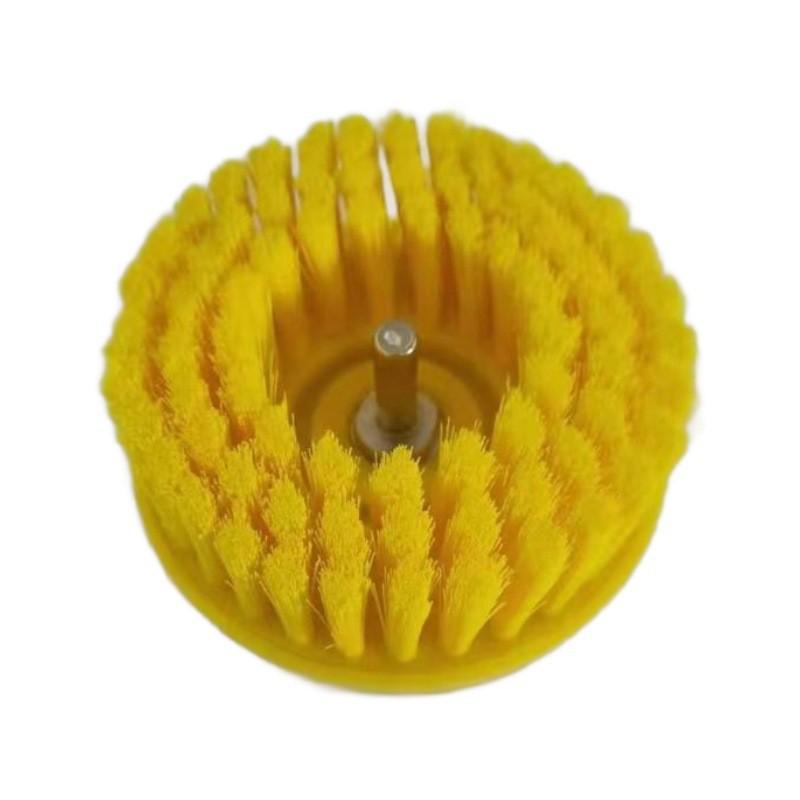 Electric Drill Nylon Bristle Cleaning Brush - Round Disc for Home Cleaning