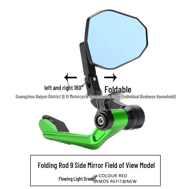 Compatible Handguard Rearview Mirror for Chunfeng NK650/800, NK250/450 – Racing Handguard with Reflective Mirror & Backup Camera.