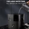 Digital Display Simulation Flame Humidifier Large Capacity Home Mist Diffuser, EU Plug
