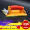 Plastic Sanding Block with Double Clip for Sponge and Sandpaper, Wall Polishing Tool