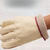 Canvas Gloves with Leather Palm Heavy-Duty Work Reinforced