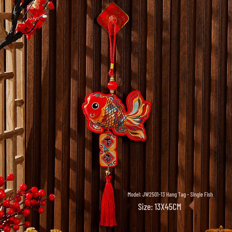 

2026 Год Лошади Табличка Фу Праздничные подвески для интерьера для декора прихожей и гостиной