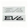 Suitable for KIA Modified EV5 EV6 Aluminum Alloy Trunk Labeling, New Kaiku Tail Label Black