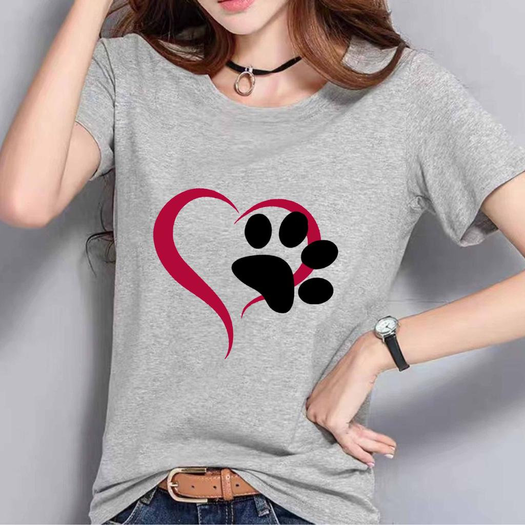 Tシャツ・カットソー Luxury Street Wear Washed cut&sew milk girl heart unisexual Cheap New Kawaii Women's T-shirts 3D Panda Print Short
